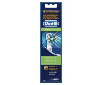Końcówka do szczoteczek Oral-B Końcówki Cross Action EB50-3